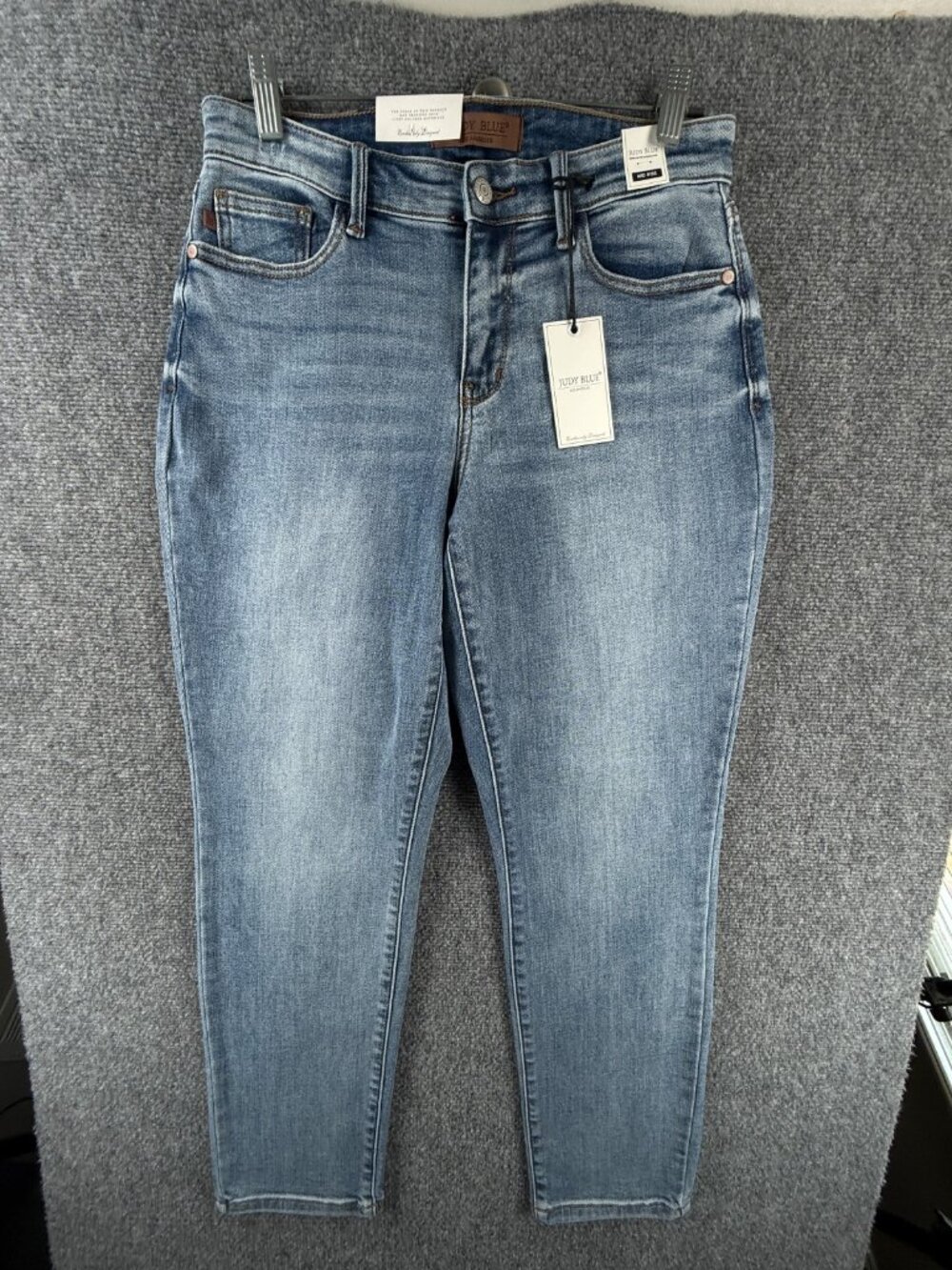 NWT Judy Blue Jeans Women 7/28 Denim Slim Fit Stretch Blue ACTL 29X28